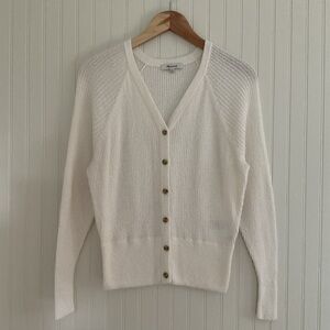 Madewell Maysville V-Neck Cardigan Sweater